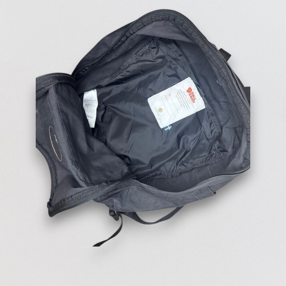 Black Everyday Laptop Travel Backpack 16L - Picture 2 of 9